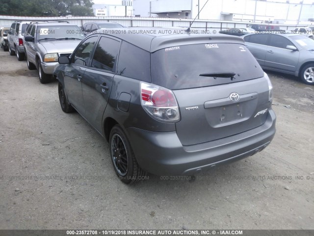 2T1KR32EX7C655937 - 2007 TOYOTA COROLLA MATRIX XR Сұр фото 3