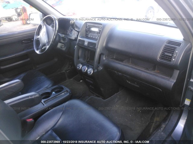 JHLRD78935C007072 - 2005 HONDA CR-V SE/EX GRAY photo 5