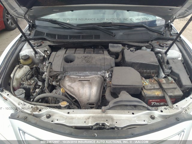 4T1BF3EK5BU677152 - 2011 TOYOTA CAMRY SE/LE/XLE 银色 照片 10