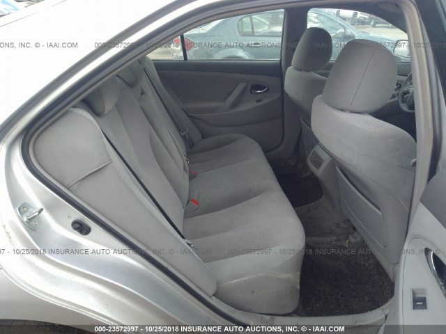 4T1BF3EK5BU677152 - 2011 TOYOTA CAMRY SE/LE/XLE 银色 照片 8