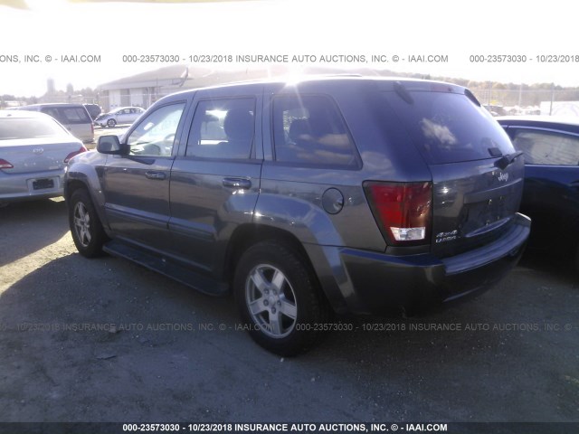 1J8GR48K87C665005 - 2007 JEEP GRAND CHEROKEE LAREDO/COLUMBIA/FREEDOM 灰色 照片 3