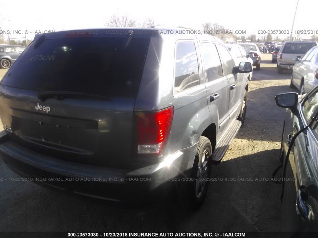 1J8GR48K87C665005 - 2007 JEEP GRAND CHEROKEE LAREDO/COLUMBIA/FREEDOM 灰色 照片 4