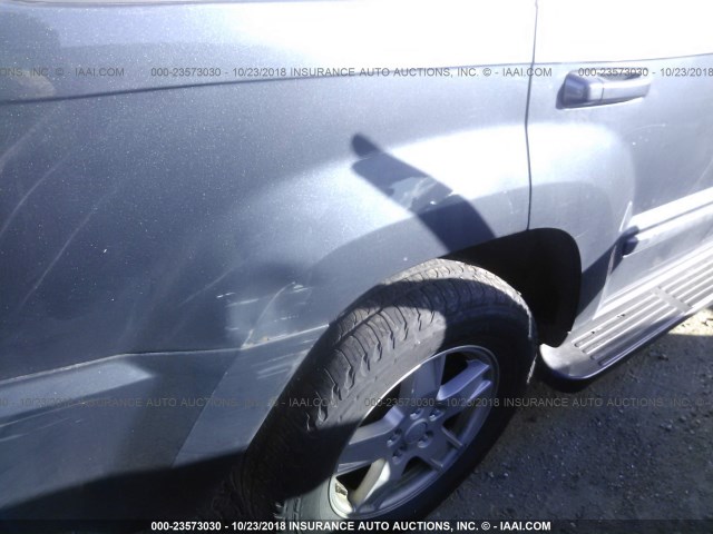 1J8GR48K87C665005 - 2007 JEEP GRAND CHEROKEE LAREDO/COLUMBIA/FREEDOM 灰色 照片 6