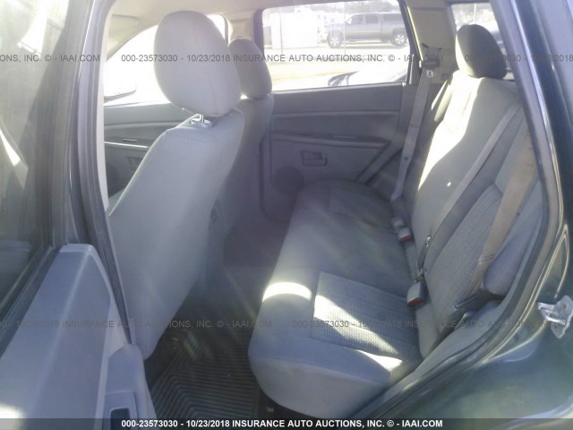 1J8GR48K87C665005 - 2007 JEEP GRAND CHEROKEE LAREDO/COLUMBIA/FREEDOM 灰色 照片 8