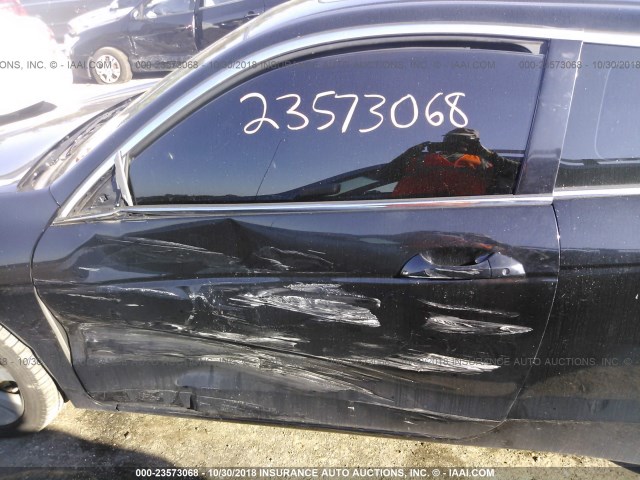 1HGCS12799A007075 - 2009 HONDA ACCORD EX 黑色 照片 6