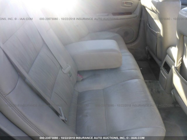 JT8BF28G6W5050500 - 1998 LEXUS ES 300 Champagne photo 8