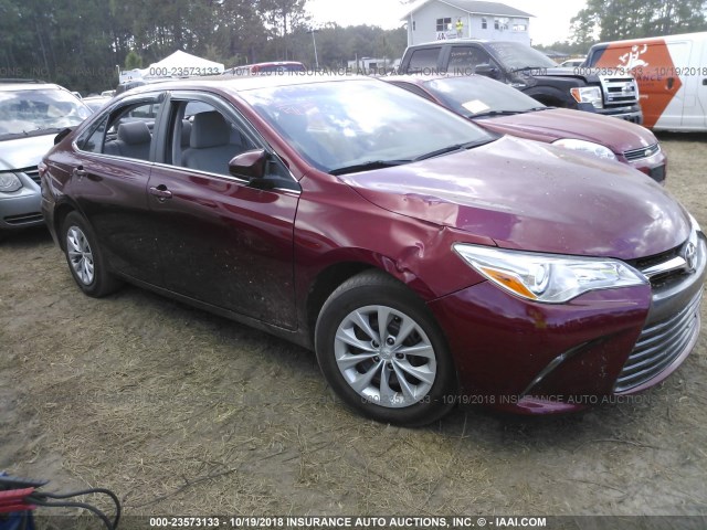 4T1BF1FK9FU894874 - 2015 TOYOTA CAMRY LE/XLE/SE/XSE 栗色 照片 1