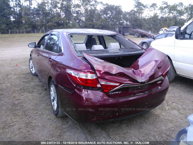 4T1BF1FK9FU894874 - 2015 TOYOTA CAMRY LE/XLE/SE/XSE 栗色 照片 6