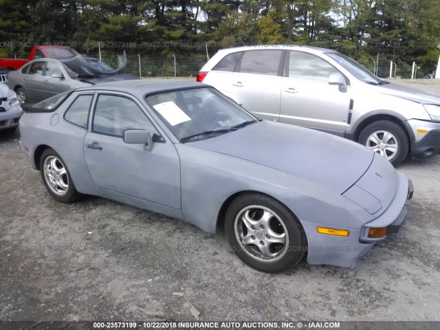 WP0AA0948EN454983 - 1984 PORSCHE 944 GRAY photo 1