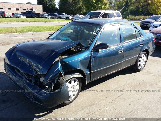 2T1BR12E1YC263340 - 2000 TOYOTA COROLLA VE/CE/LE 蓝色 照片 2