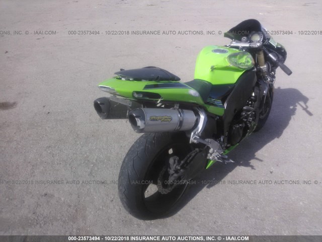 JKAZXCD107A020903 - 2007 KAWASAKI ZX1000 D GREEN photo 4