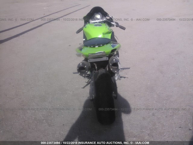 JKAZXCD107A020903 - 2007 KAWASAKI ZX1000 D GREEN photo 6