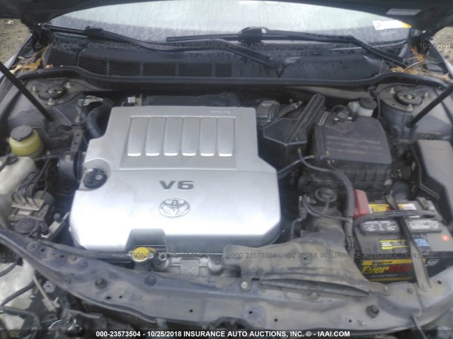 4T1BK46KX7U543048 - 2007 TOYOTA CAMRY NEW GENERAT LE/XLE/SE GRAY photo 10