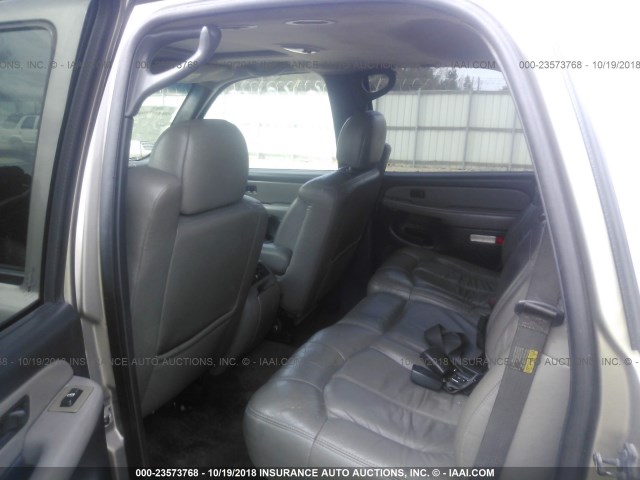 1GNEK13ZX2J114124 - 2002 CHEVROLET TAHOE K1500 GRAY photo 8