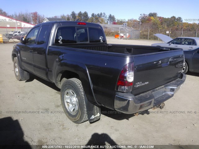 5TFUX4EN3CX013779 - 2012 TOYOTA TACOMA ACCESS CAB Մոխրագույն լուսանկար 3
