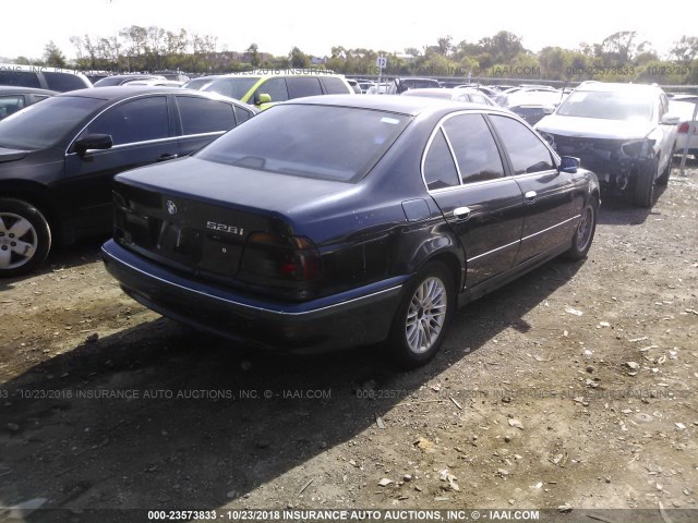 WBADM6343YGU20830 - 2000 BMW 528 I AUTOMATIC BLUE photo 4