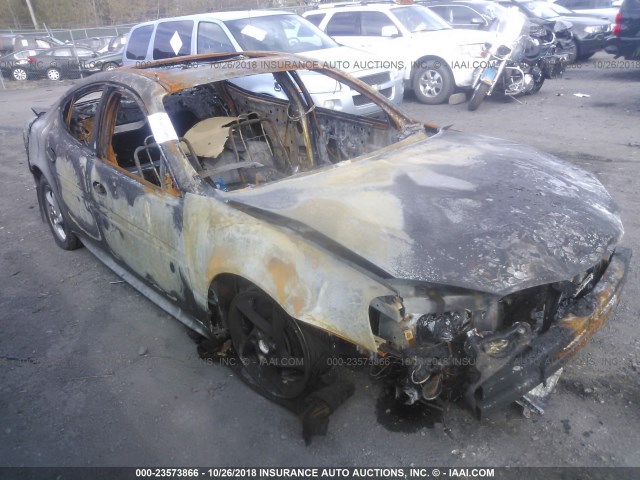 2G2WR524241301834 - 2004 PONTIAC GRAND PRIX GTP ვერცხლისფერი ფოტო 1