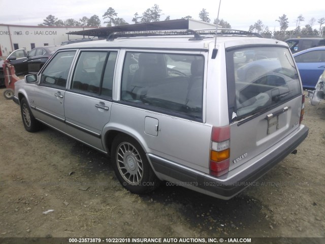 YV1KA8753M0003352 - 1991 VOLVO 940 SE SILVER photo 3