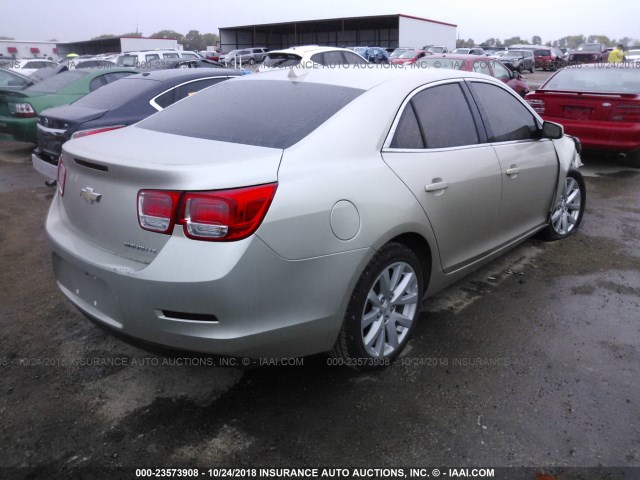 1G11E5SA7DF321375 - 2013 CHEVROLET MALIBU 2LT GOLD photo 4