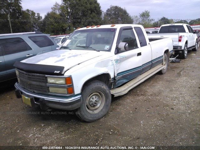 1GCGC29F2PE172262 - 1993 CHEVROLET GMT-400 C2500 WHITE photo 2