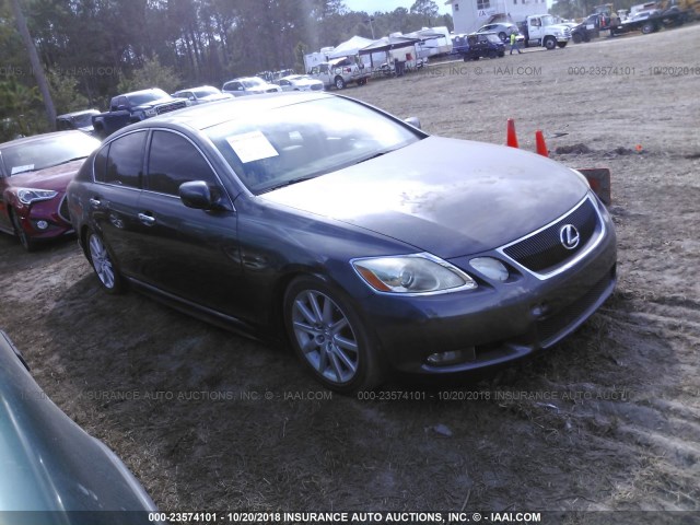 JTHBH96SX65022550 - 2006 LEXUS GS GENERATION 200 300 GRAY photo 1