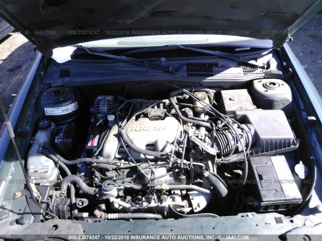 1G1NE52J1X6109769 - 1999 CHEVROLET MALIBU LS Yaşıl foto 10