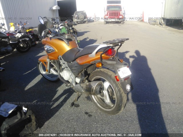 WB10184A03ZH15097 - 2003 BMW F650 CS ORANGE photo 3