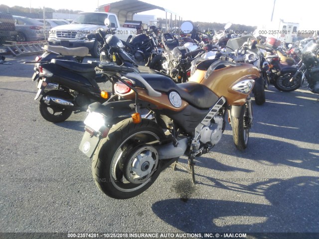 WB10184A03ZH15097 - 2003 BMW F650 CS ORANGE photo 4