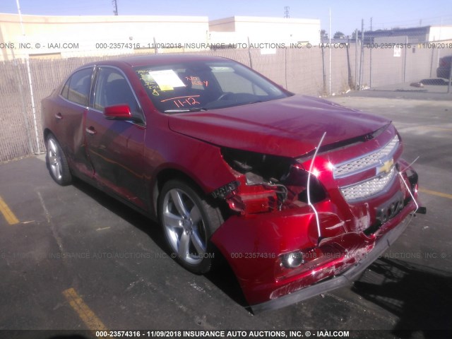 1G11J5SX0DF254926 - 2013 CHEVROLET MALIBU LTZ 红色 照片 1