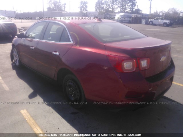 1G11J5SX0DF254926 - 2013 CHEVROLET MALIBU LTZ 红色 照片 3