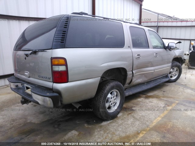 1GNEC16Z73J158169 - 2003 CHEVROLET SUBURBAN C1500 BROWN photo 4