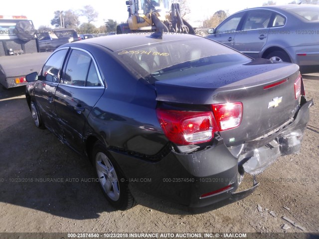 1G11C5SA1GU122120 - 2016 CHEVROLET MALIBU LIMITED LT GRAY photo 3