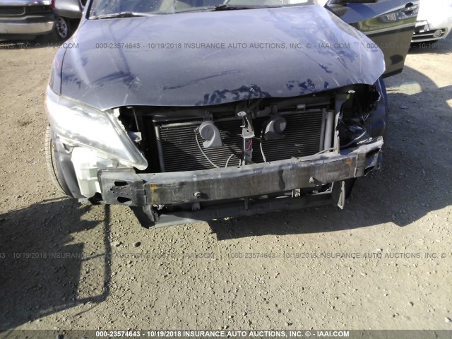 4T4BF3EK2BR191470 - 2011 TOYOTA CAMRY SE/LE/XLE BLACK photo 6