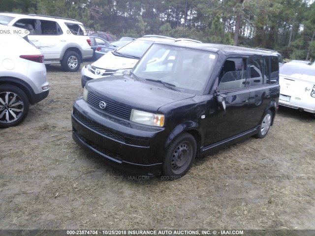 JTLKT324064065034 - 2006 TOYOTA SCION XB შავი ფოტო 2
