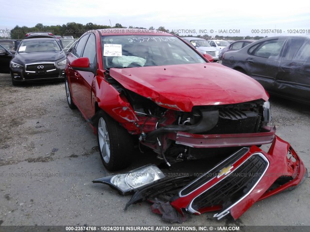1G1PE5SB0F7170427 - 2015 CHEVROLET CRUZE LT 红色 照片 1