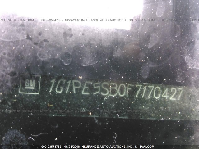 1G1PE5SB0F7170427 - 2015 CHEVROLET CRUZE LT 红色 照片 9