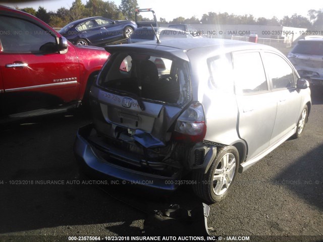 JHMGD38647S016518 - 2007 HONDA FIT S 银色 照片 6