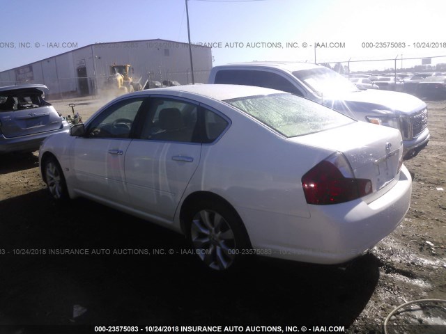 JNKAY01F17M450709 - 2007 INFINITI M35 SPORT WHITE photo 3