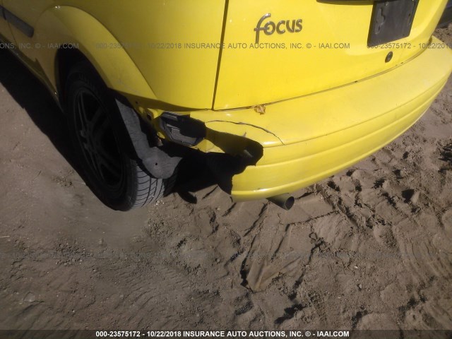 3FAFP31373R112370 - 2003 FORD FOCUS ZX3 YELLOW photo 6
