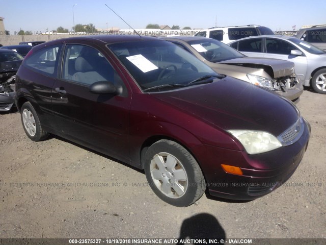 1FAHP31N17W334786 - 2007 FORD FOCUS ZX3/S/SE/SES RED photo 1