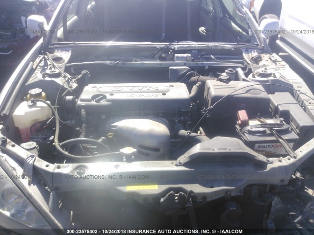4T1BE32K65U415930 - 2005 TOYOTA CAMRY LE/XLE/SE SILVER photo 10