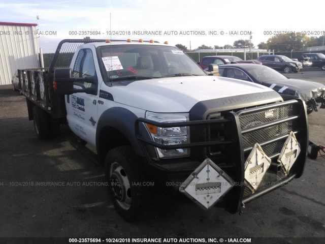 1FDUF5HT2CEC06256 - 2012 FORD F550 SUPER DUTY WHITE photo 1