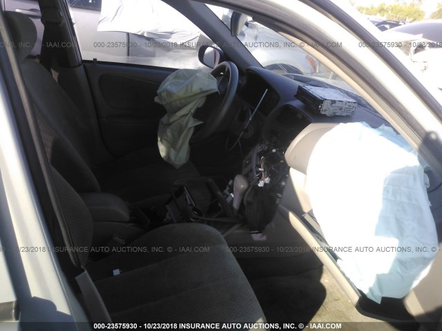 1NXBR12E2YZ349657 - 2000 TOYOTA COROLLA VE/CE/LE 银色 照片 5