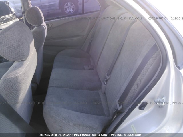 1NXBR12E2YZ349657 - 2000 TOYOTA COROLLA VE/CE/LE 银色 照片 8