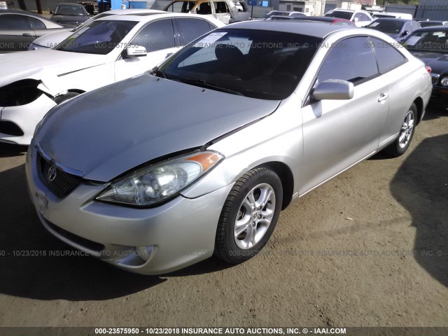 4T1CE38P16U751378 - 2006 TOYOTA CAMRY SOLARA SE/SLE Gümüş foto 2