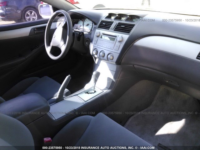 4T1CE38P16U751378 - 2006 TOYOTA CAMRY SOLARA SE/SLE Gümüş foto 5