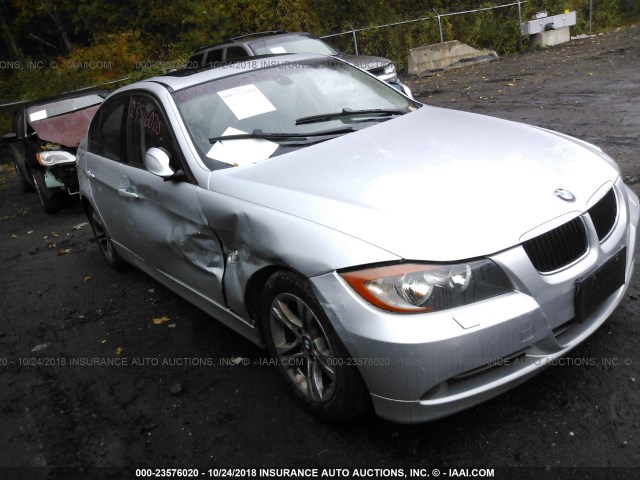 WBAVC73578KX92643 - 2008 BMW 328 XI SULEV SILVER photo 1