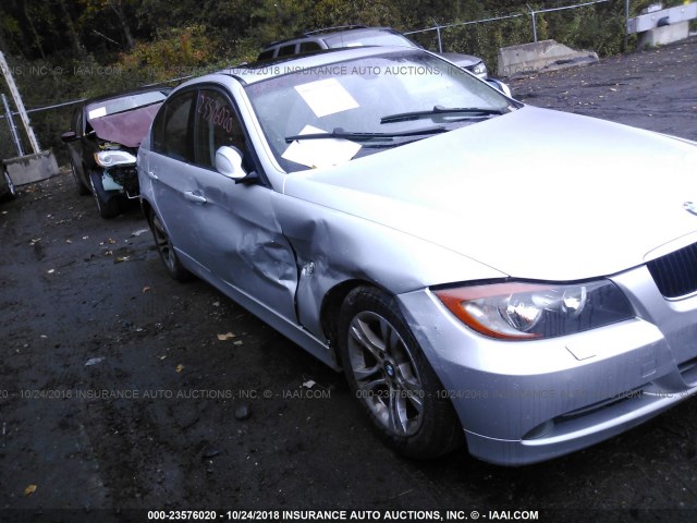 WBAVC73578KX92643 - 2008 BMW 328 XI SULEV SILVER photo 6