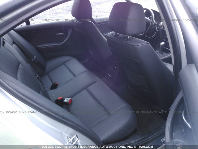 WBAVC73578KX92643 - 2008 BMW 328 XI SULEV SILVER photo 8