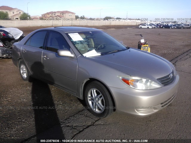 4T1BE32K14U913533 - 2004 TOYOTA CAMRY LE/XLE/SE TAN photo 1
